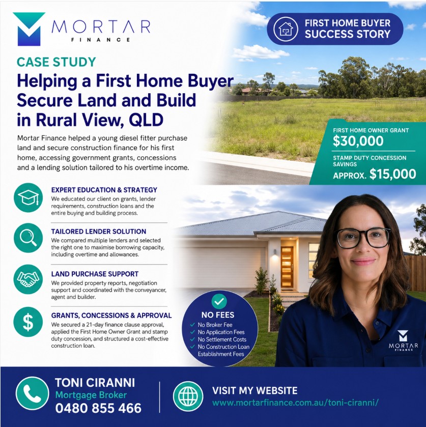 First home buyers loan Rural View QLD