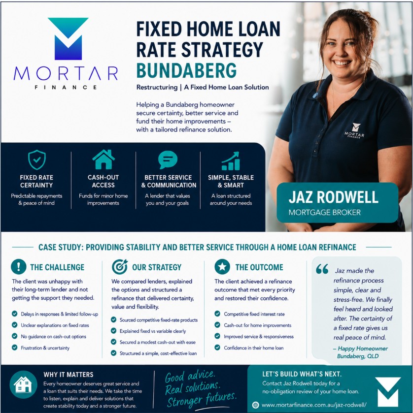 Restructure home loan Bundaberg QLD